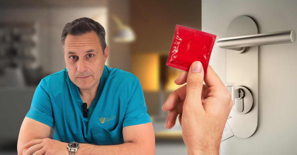 Helyes óvszerhasználat: „már a bejárati ajtóban felvesszük!”